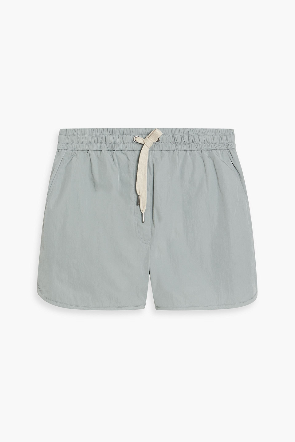 Brunello Cucinelli Bead-embellished Shell Shorts