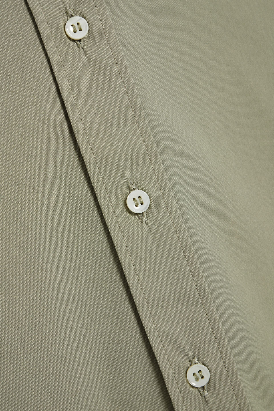 Brunello Cucinelli Bead-embellished Organdie-paneled Cotton-blend Poplin Shirt