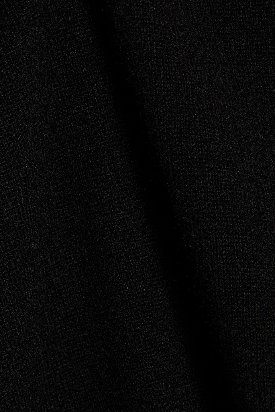 Brunello Cucinelli Bead-embellished Cashmere Top In Black