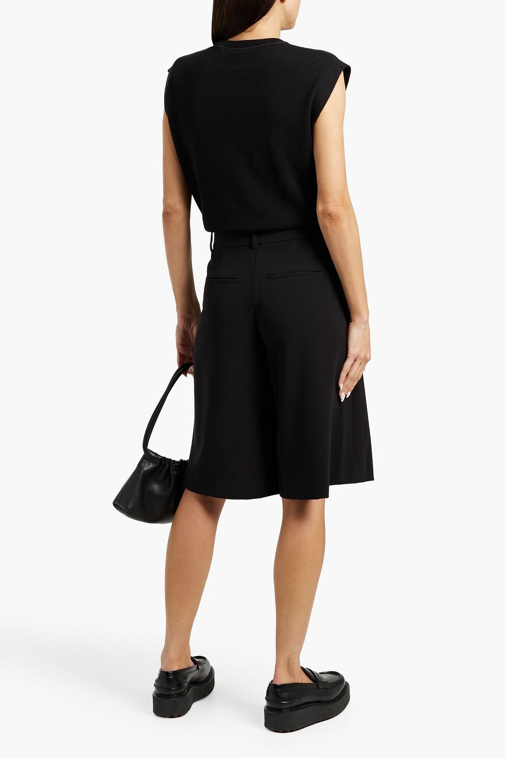 BRUNELLO CUCINELLI Bead-embellished cashmere top