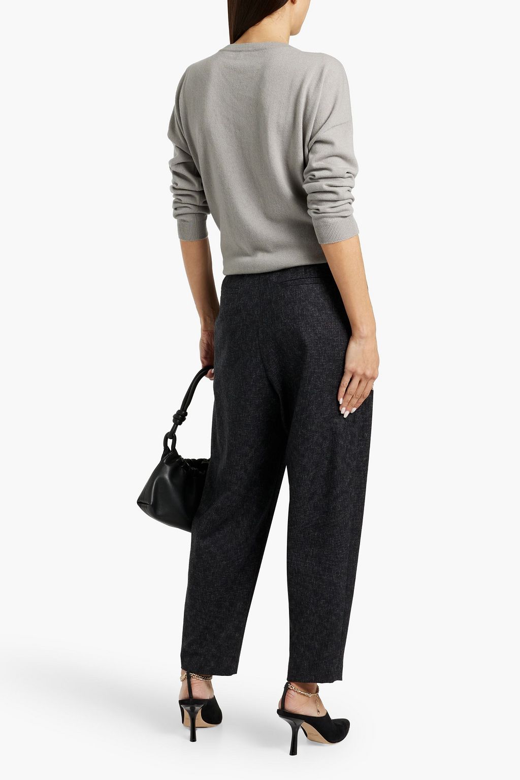 BRUNELLO CUCINELLI Bead-embellished cashmere sweater