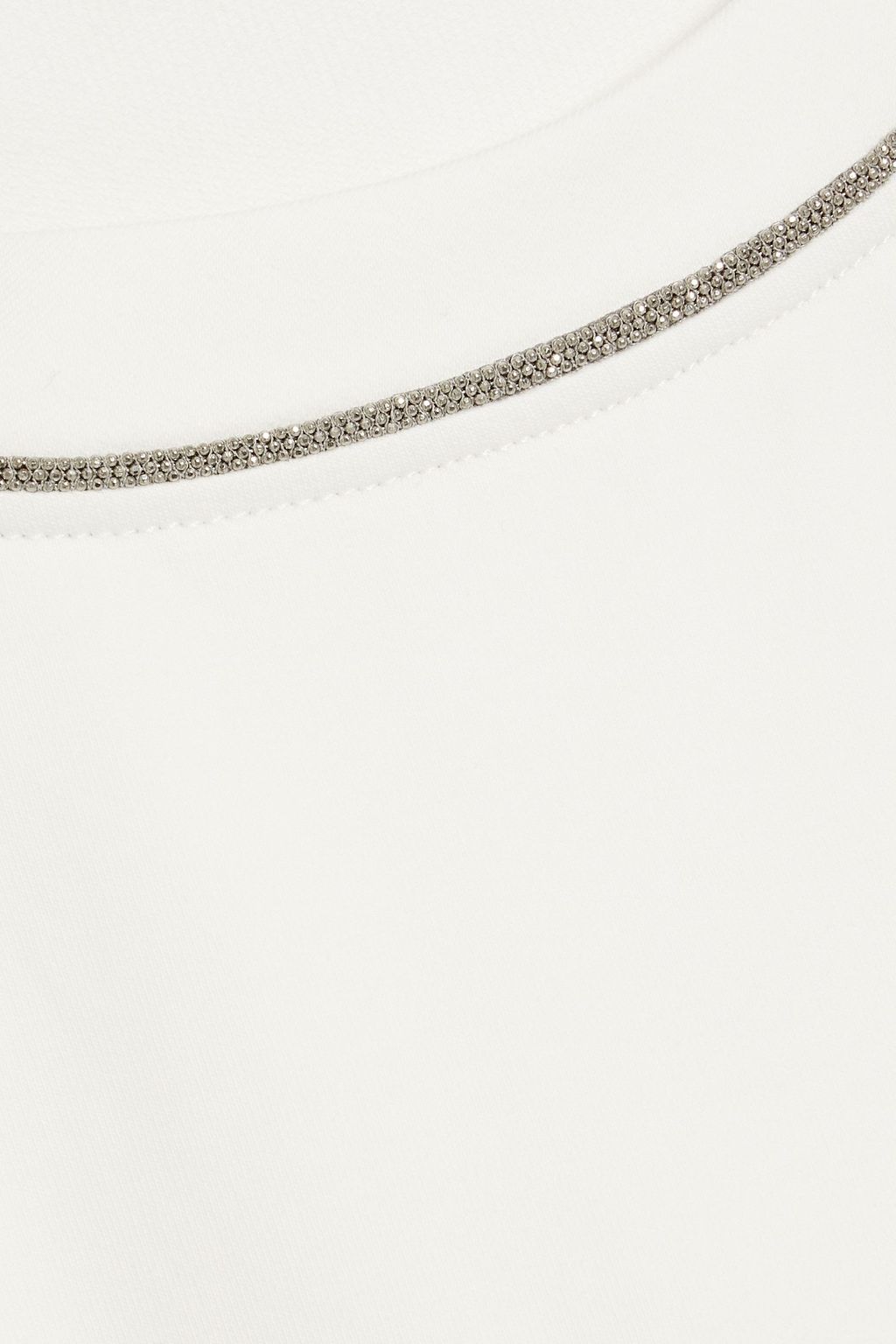 BRUNELLO CUCINELLI Bead-embellished French cotton-blend terry sweatshirt