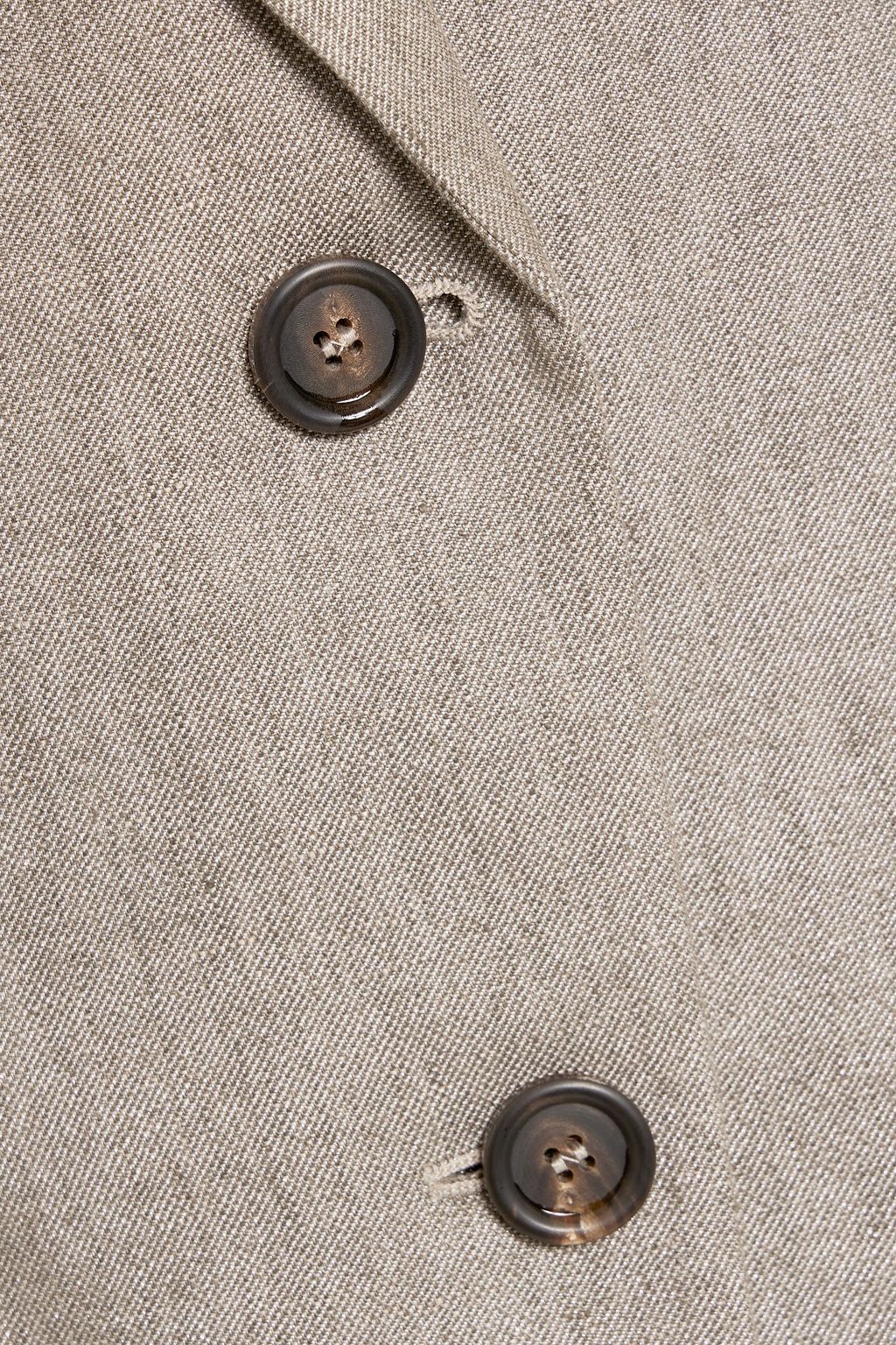 BRUNELLO CUCINELLI Metallic linen-blend twill blazer