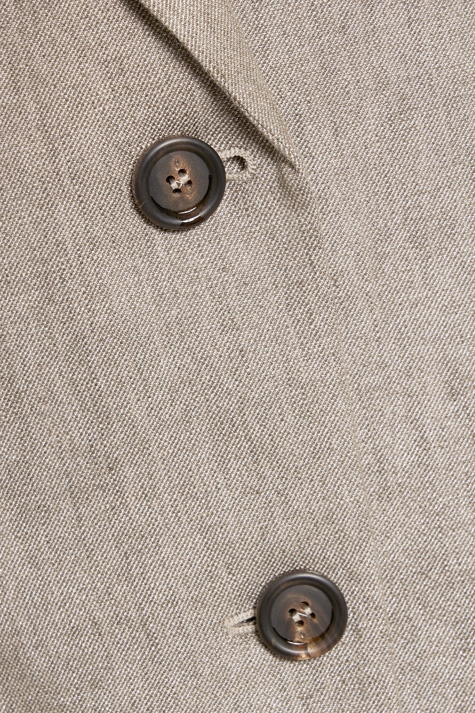Brunello Cucinelli Metallic Linen-blend Twill Blazer