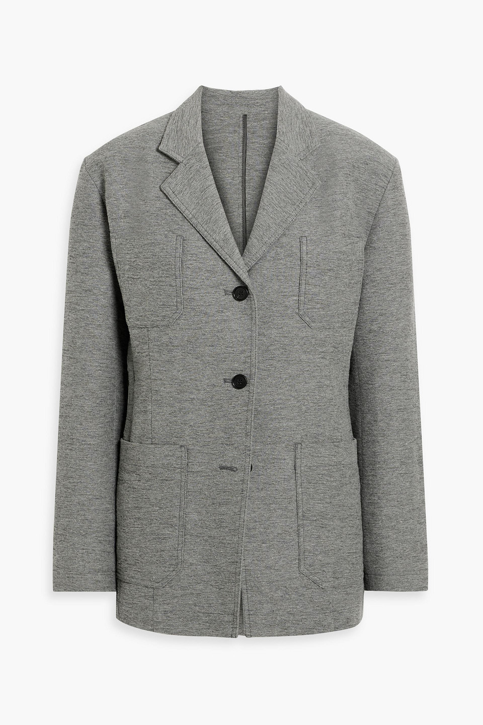 Totême Wool-blend Blazer In Gray