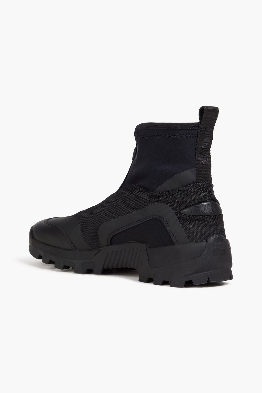 GANNI High-Top-Sneakers aus Scuba