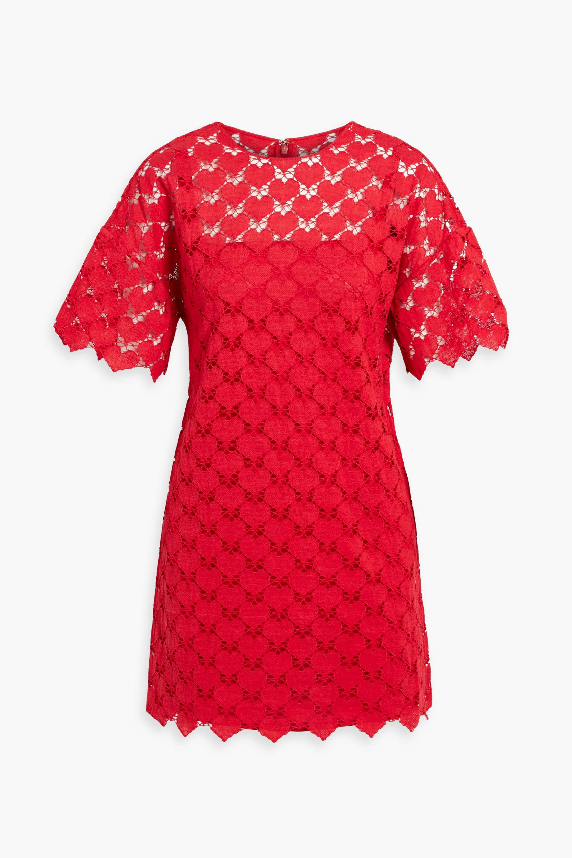 Valentino Garavani - Scalloped lace mini dress | Plush Valentino Garavani - Scalloped lace mini dress | Plush
