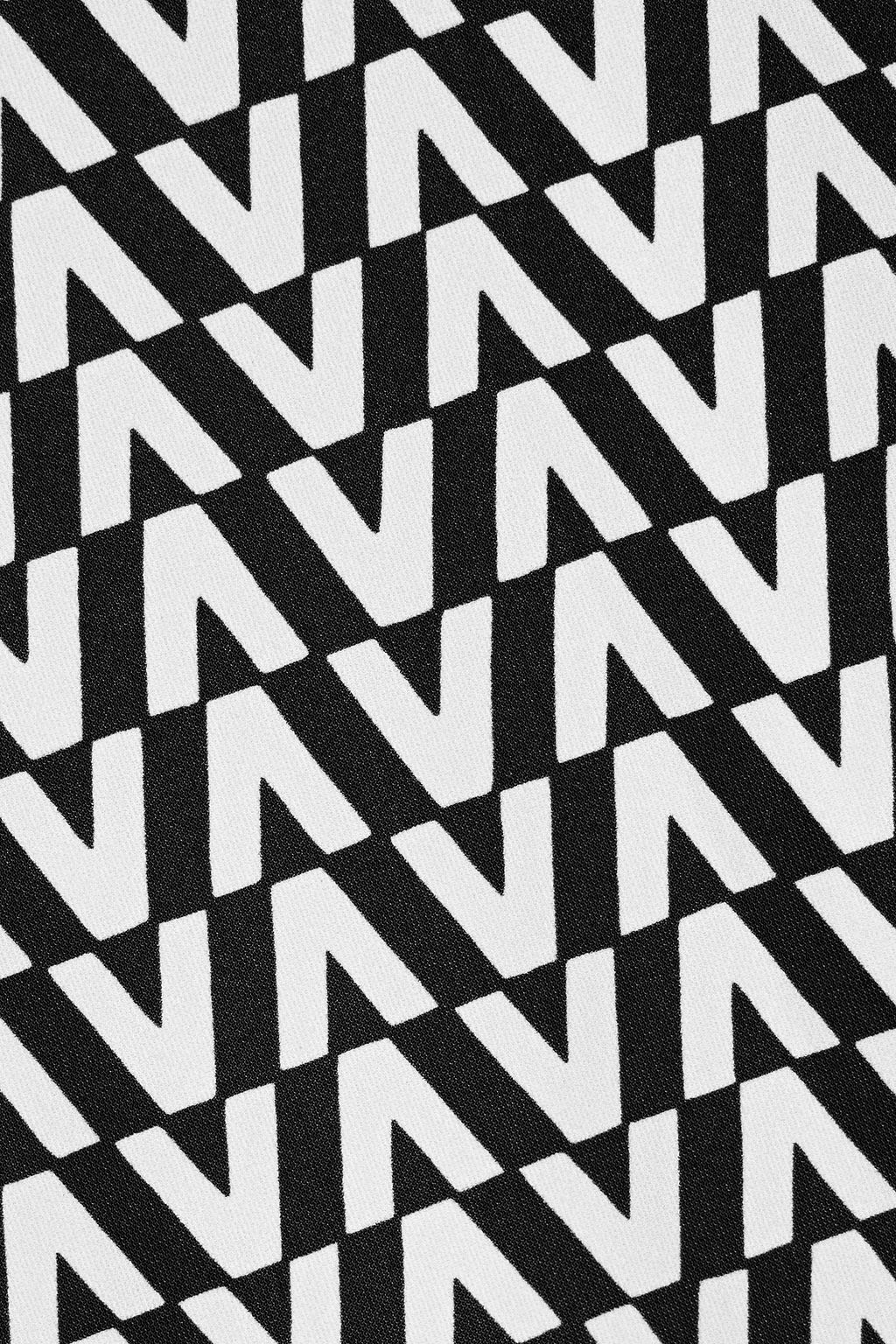 VALENTINO GARAVANI ストレッチジャージー ジャンプスーツ プリント入り