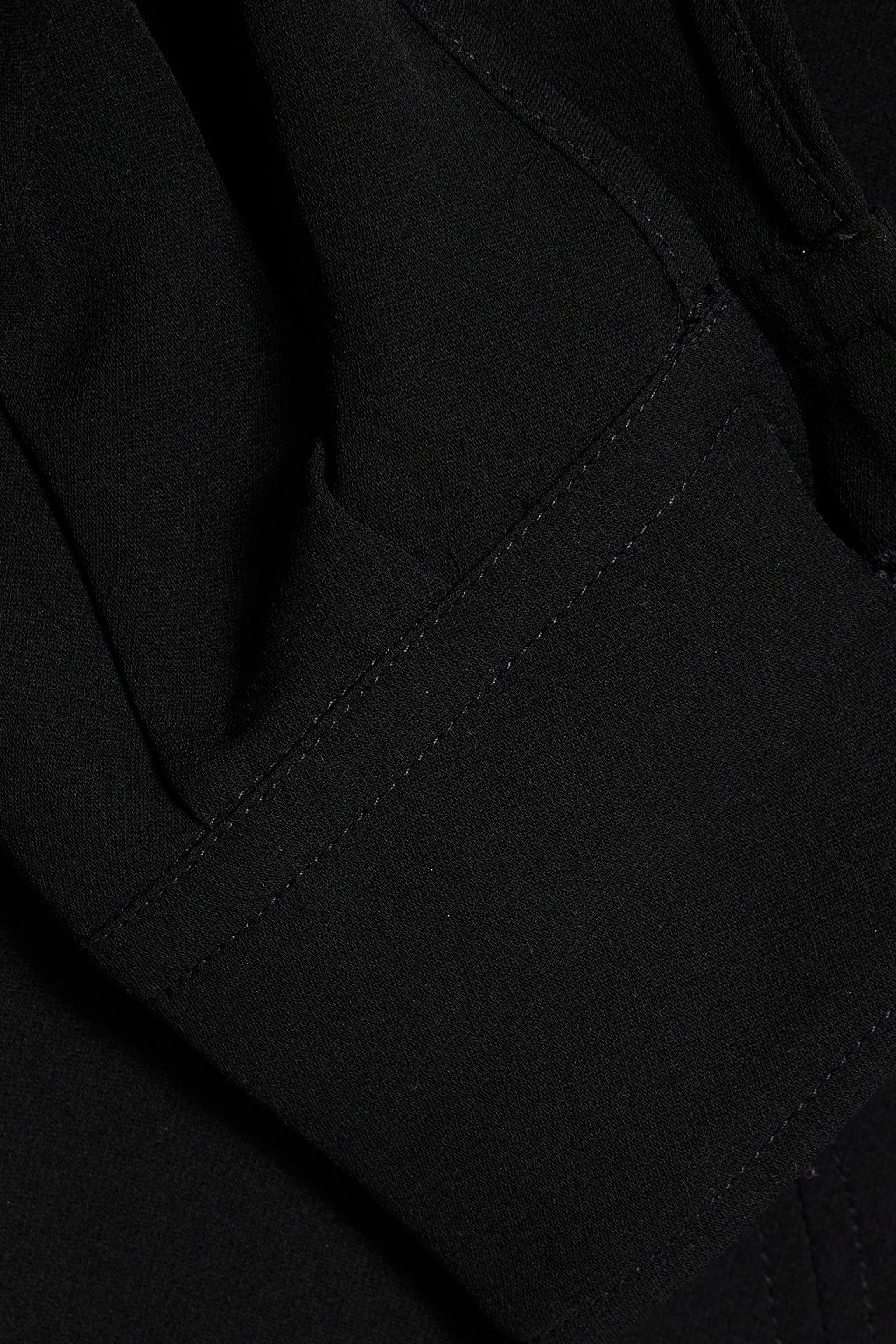 VALENTINO GARAVANI Pussy-bow cutout silk crepe de chine top