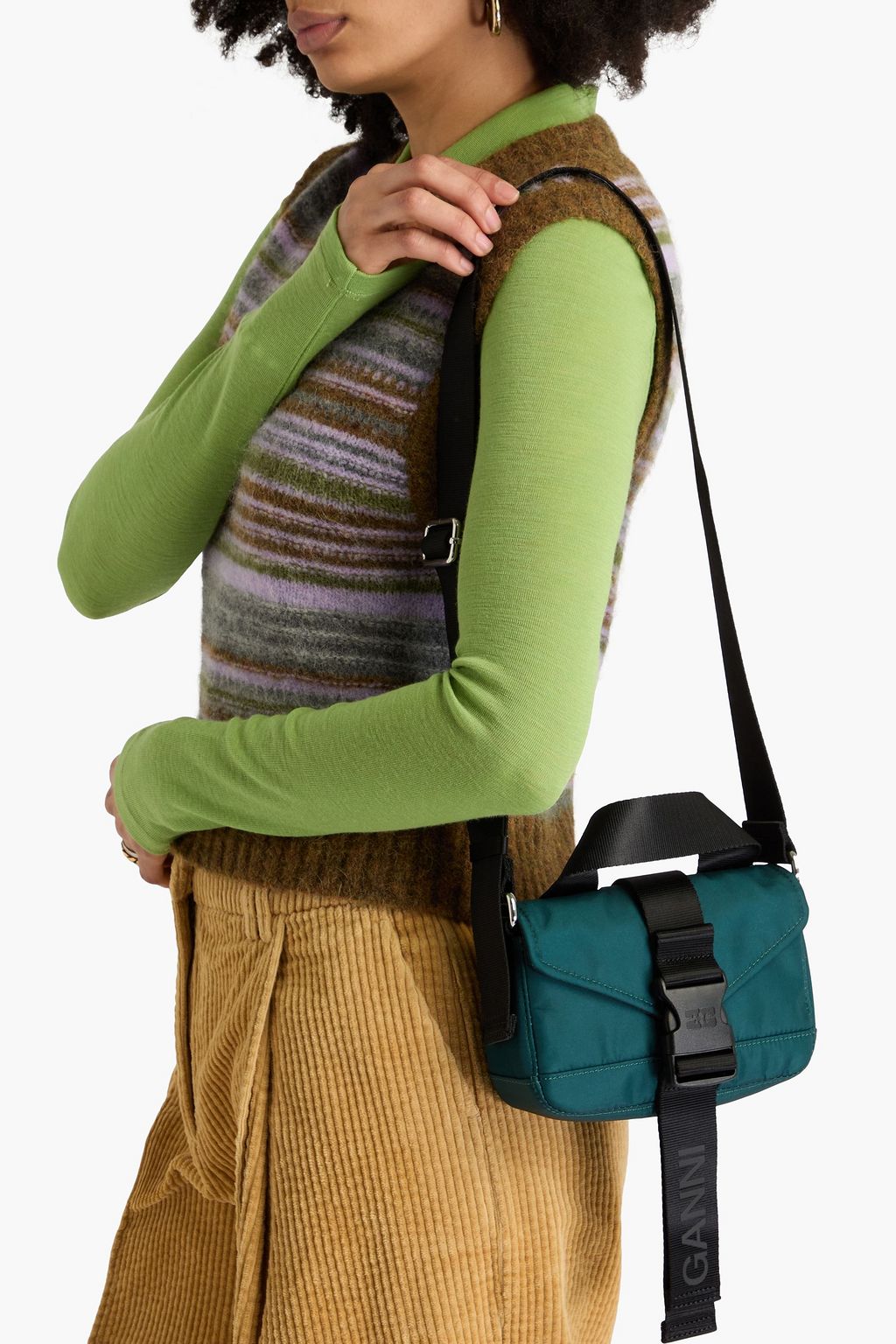 GANNI Shell cross-body bag