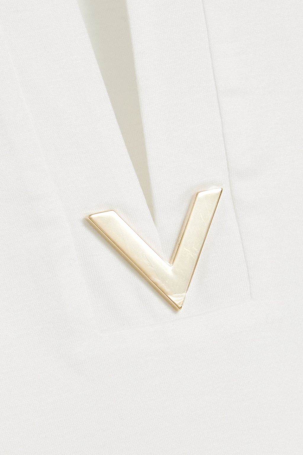 VALENTINO GARAVANI Embellished cotton top