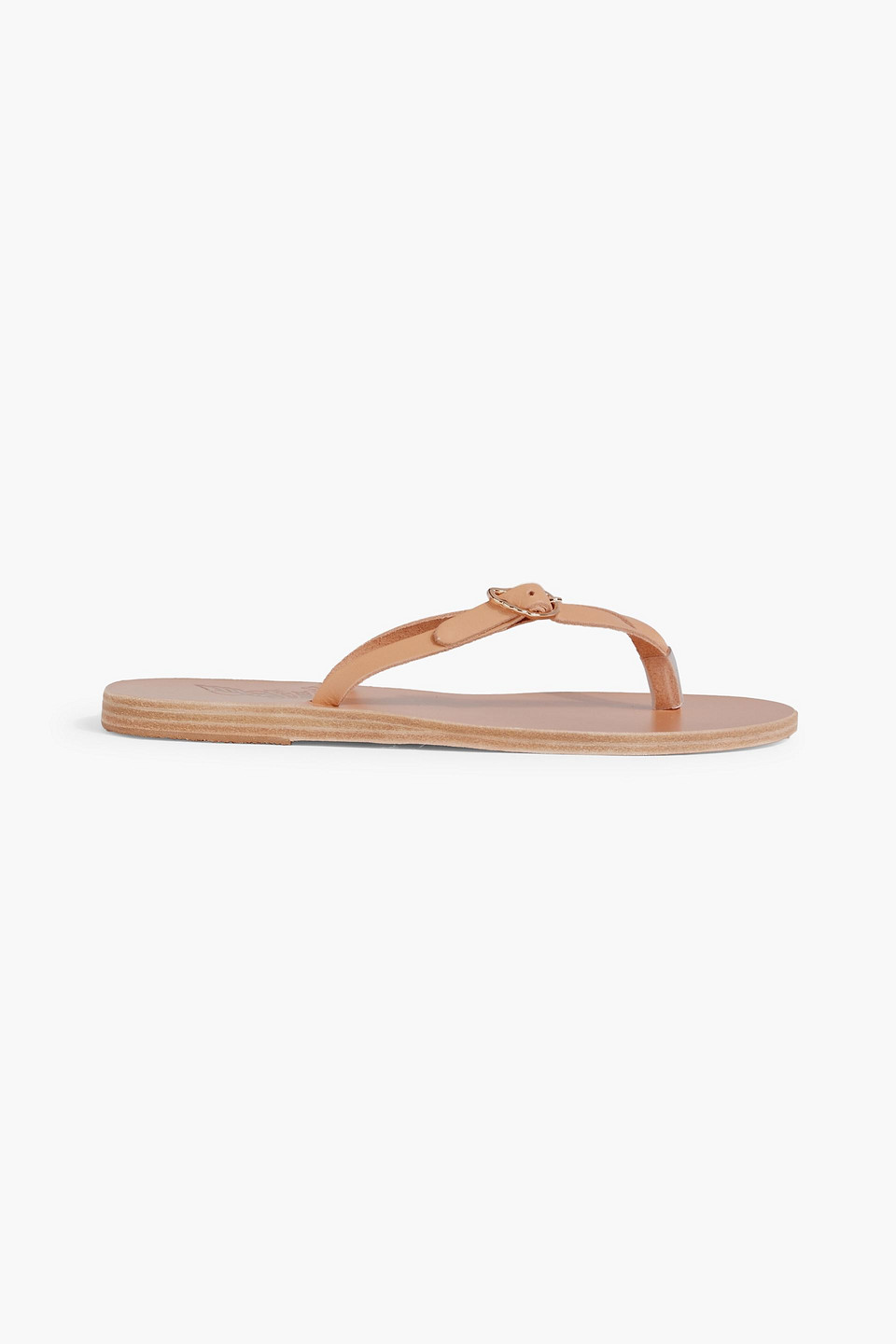 Ancient Greek Sandals Dihalo Leather Sandals In Neutral