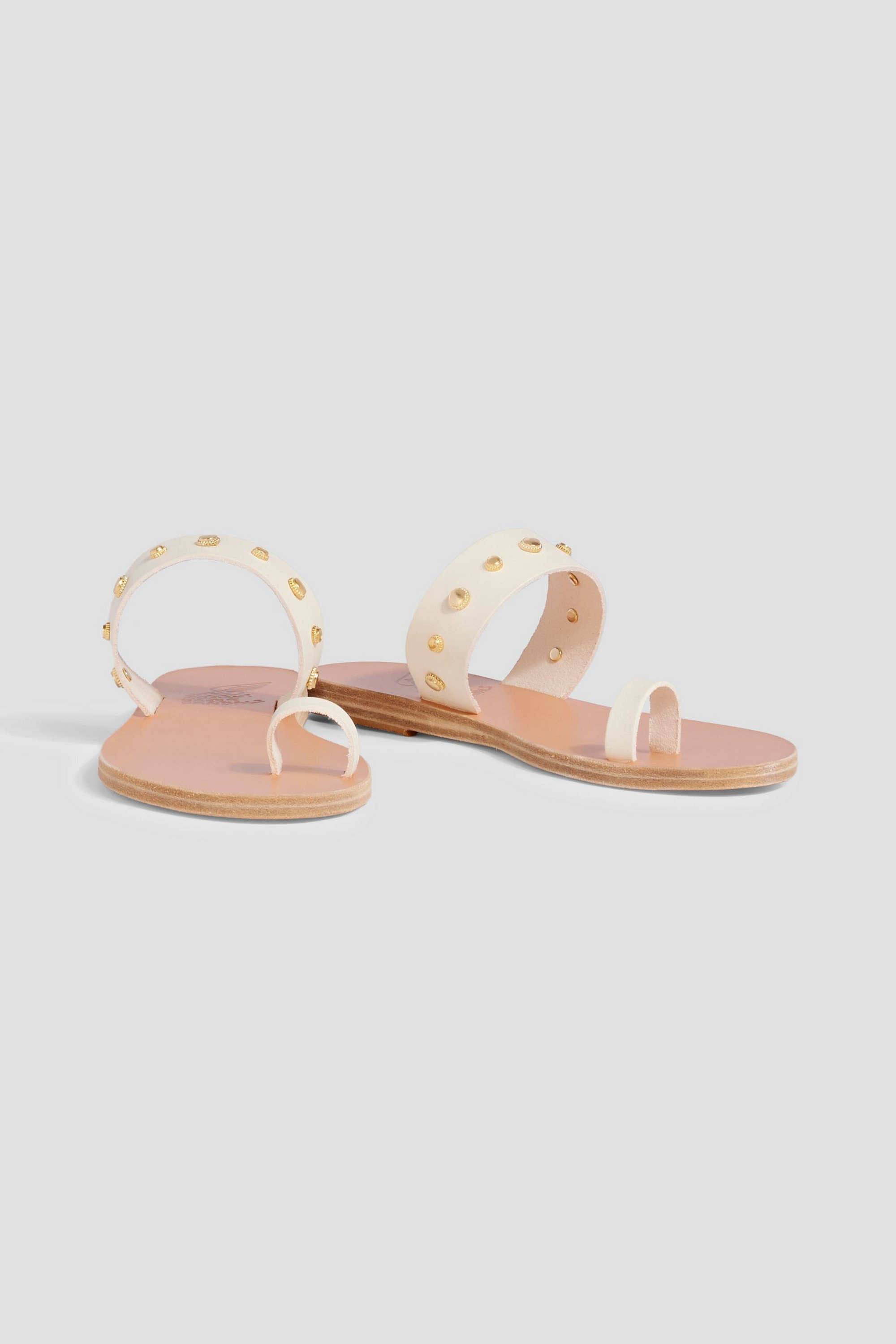 Ancient Greek Sandals Thalia studded leather sandals thumbnail