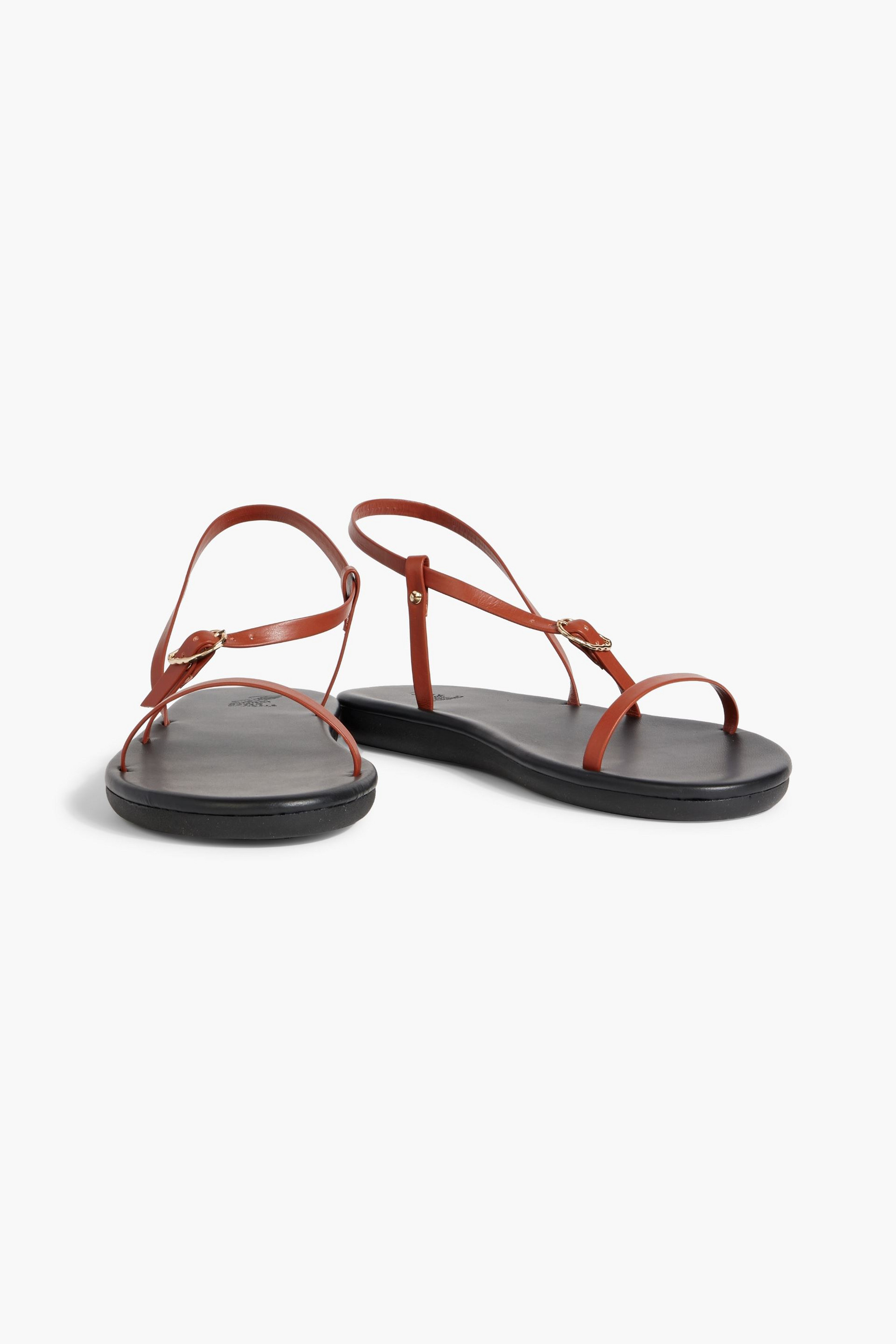 Ancient Greek Sandals Niove leather slingback sandals thumbnail