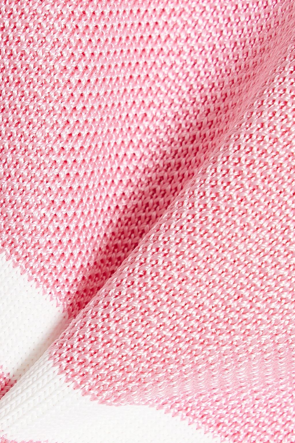 BALMAIN Jacquard-knit bra top