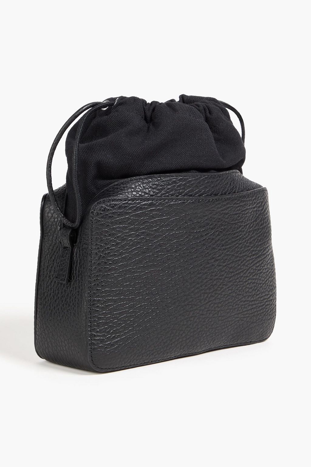 MAISON MARGIELA 5AC pebbled-leather and canvas cross-body bag