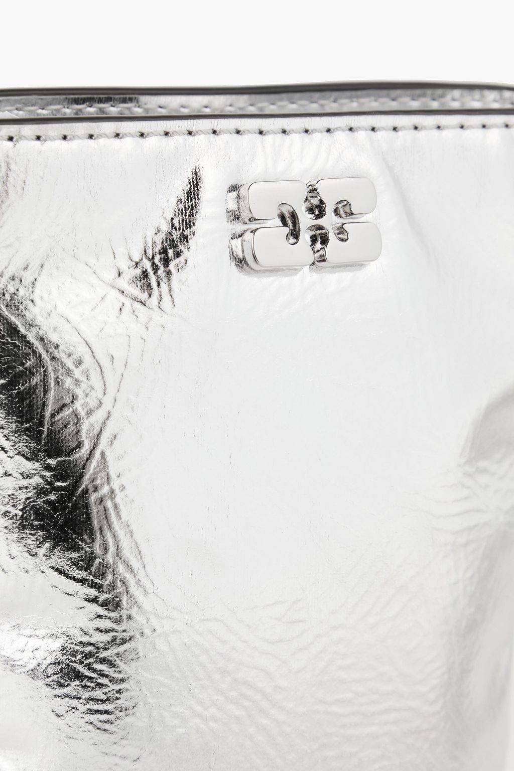 GANNI Metallic shoulder bag