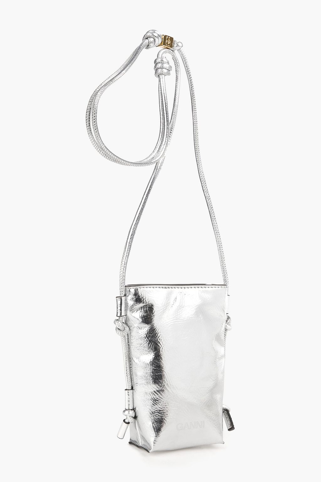 GANNI Metallic shoulder bag