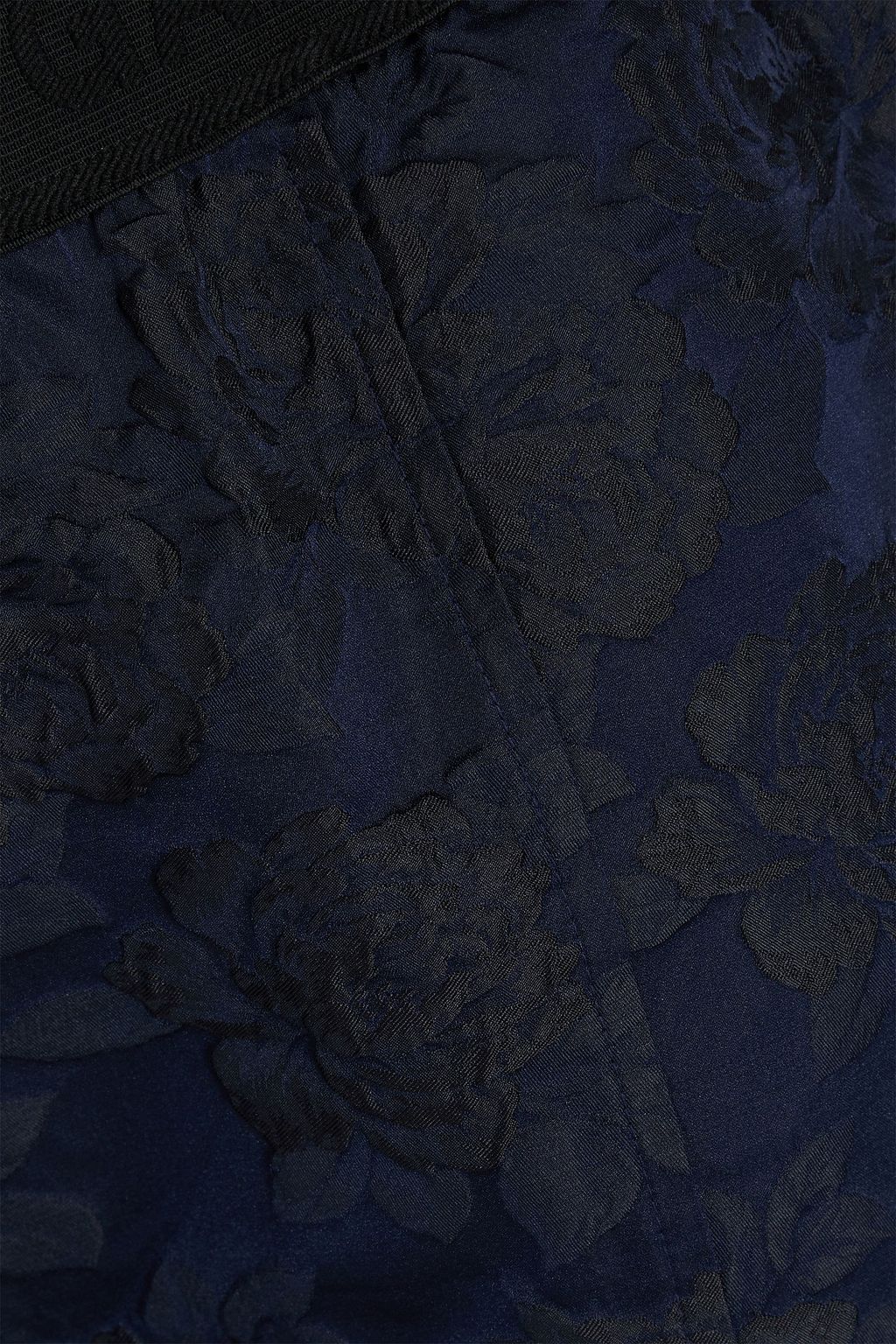 GANNI Karottenhose aus floralem Jacquard