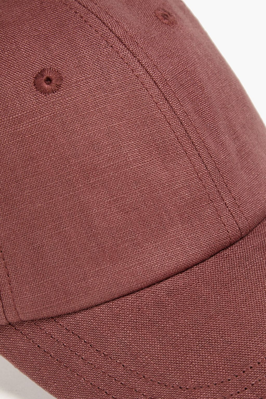 FRESCOBOL CARIOCA Fernando linen baseball cap