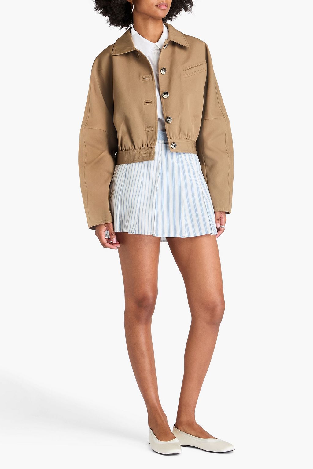 GANNI Twill jacket