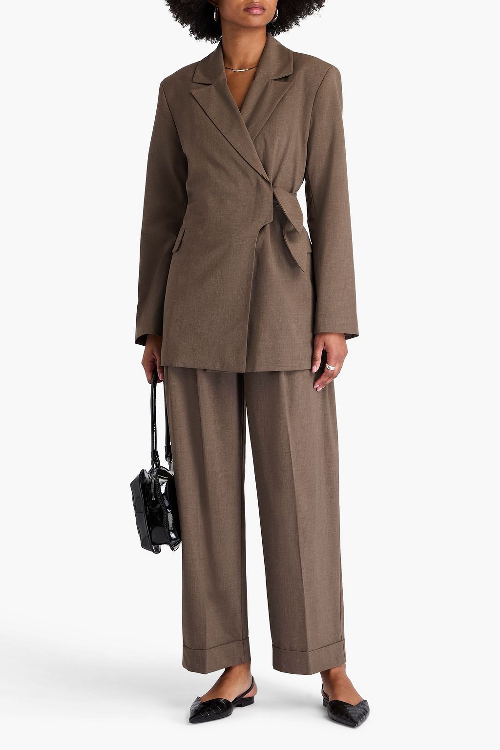 GANNI Blazer aus Webstoff