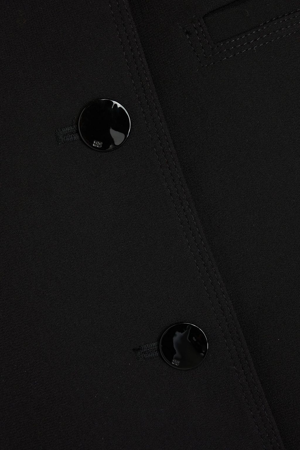 GANNI Crepe coat