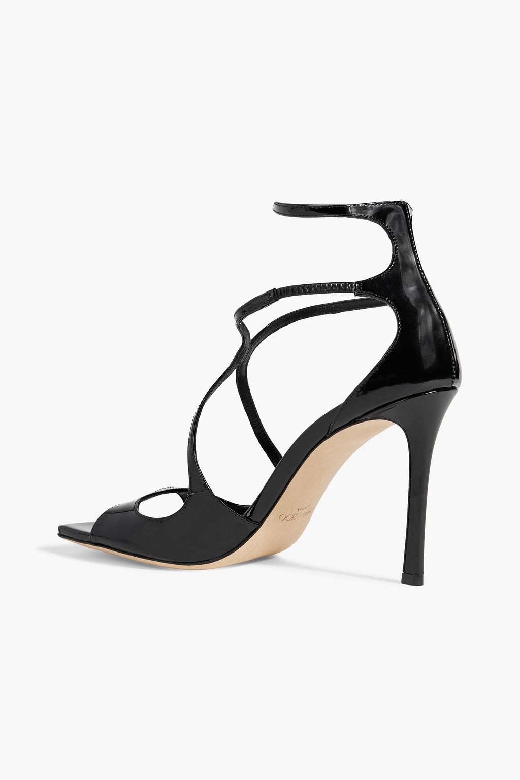 JIMMY CHOO Azia 95 patent-leather sandals