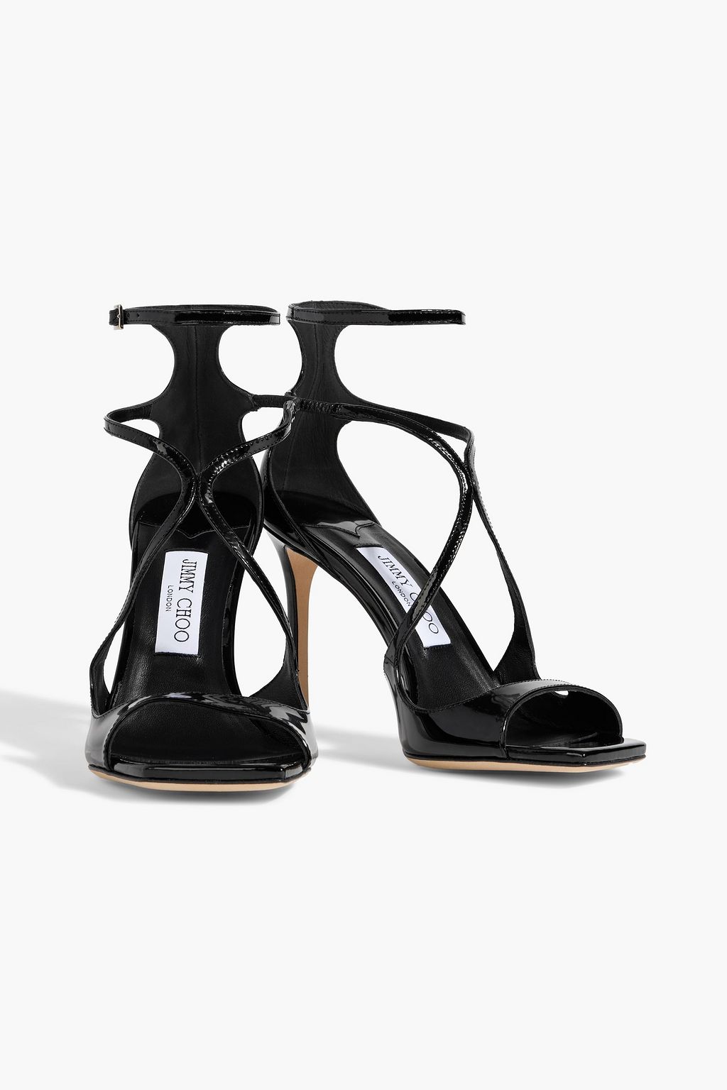 JIMMY CHOO Azia 95 patent-leather sandals