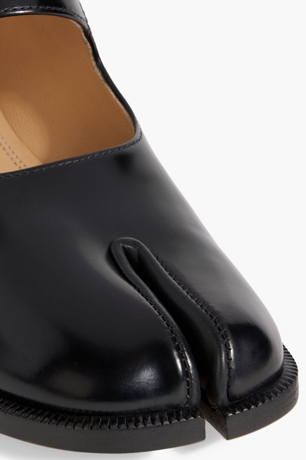 MAISON MARGIELA Tabi split-toe leather Mary Jane flats