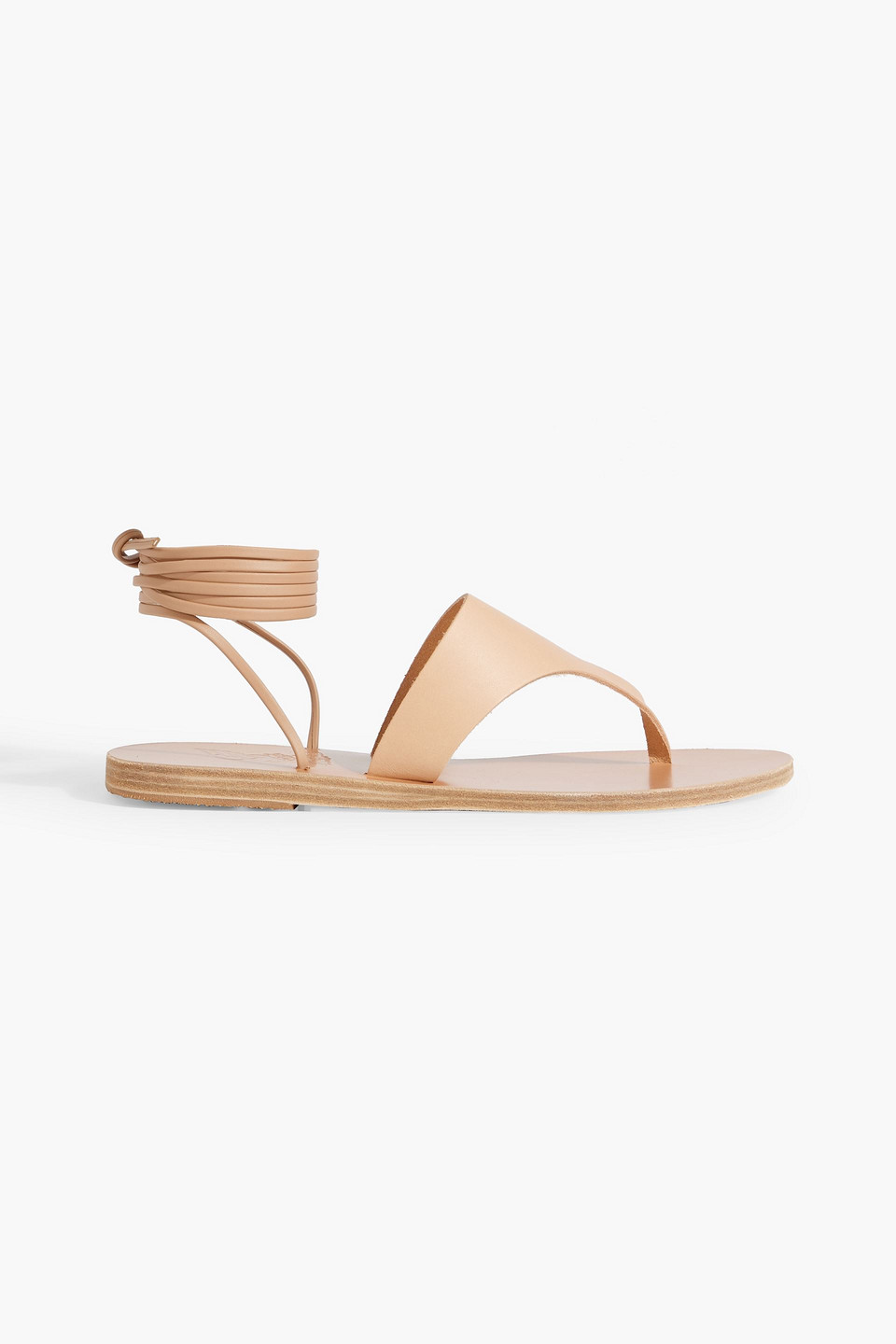 Ancient Greek Sandals Nychta Leather Sandals In Neutral