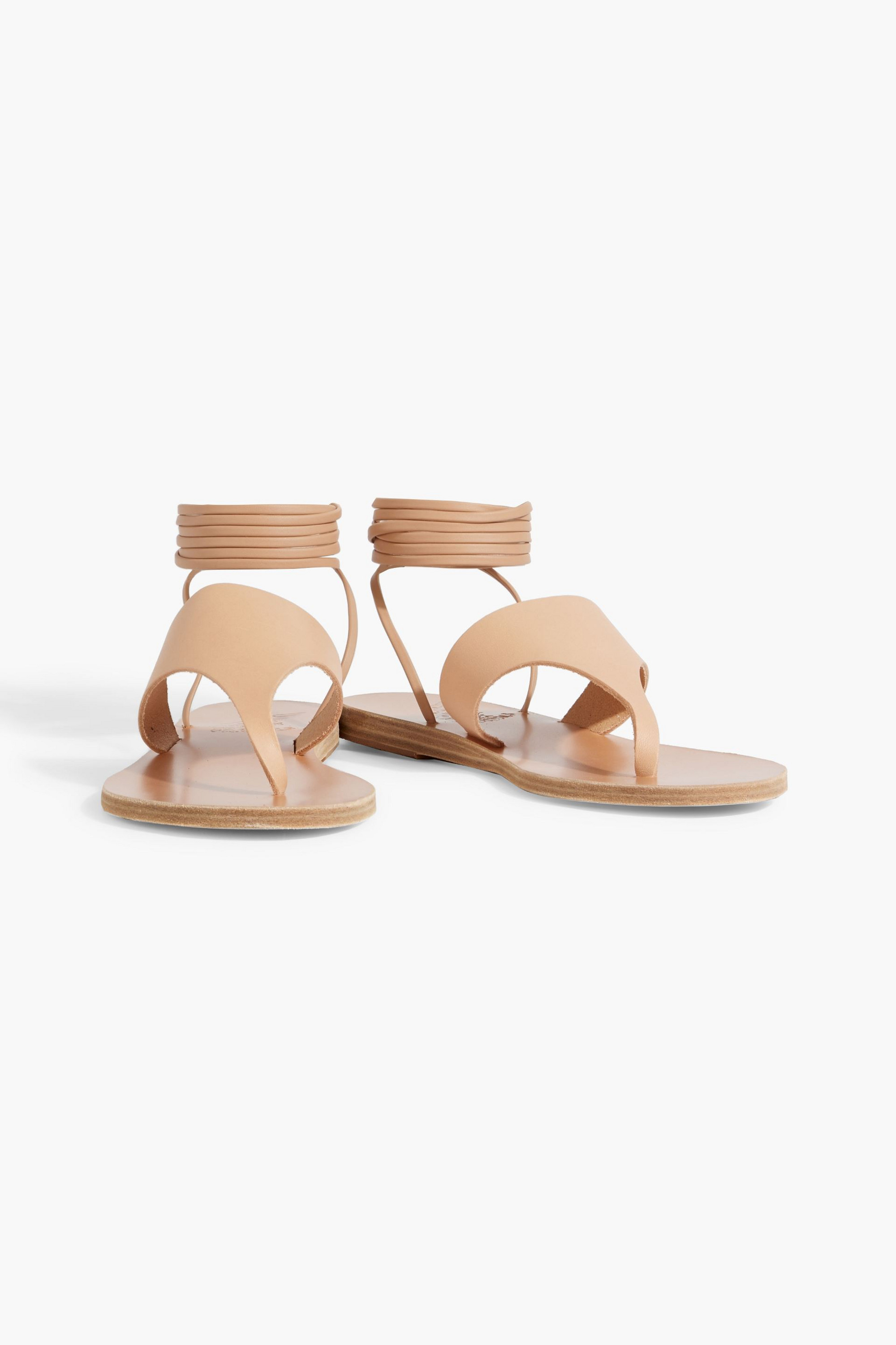Ancient Greek Sandals Nychta leather sandals thumbnail
