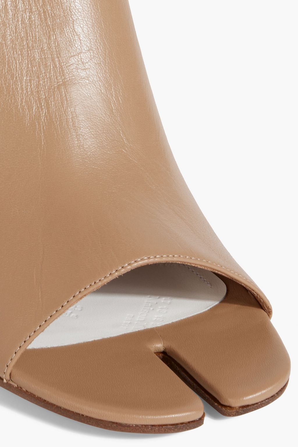 MAISON MARGIELA Tabi split-toe leather mules