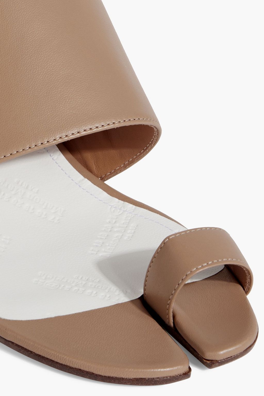 MAISON MARGIELA Tabi split-toe leather mules