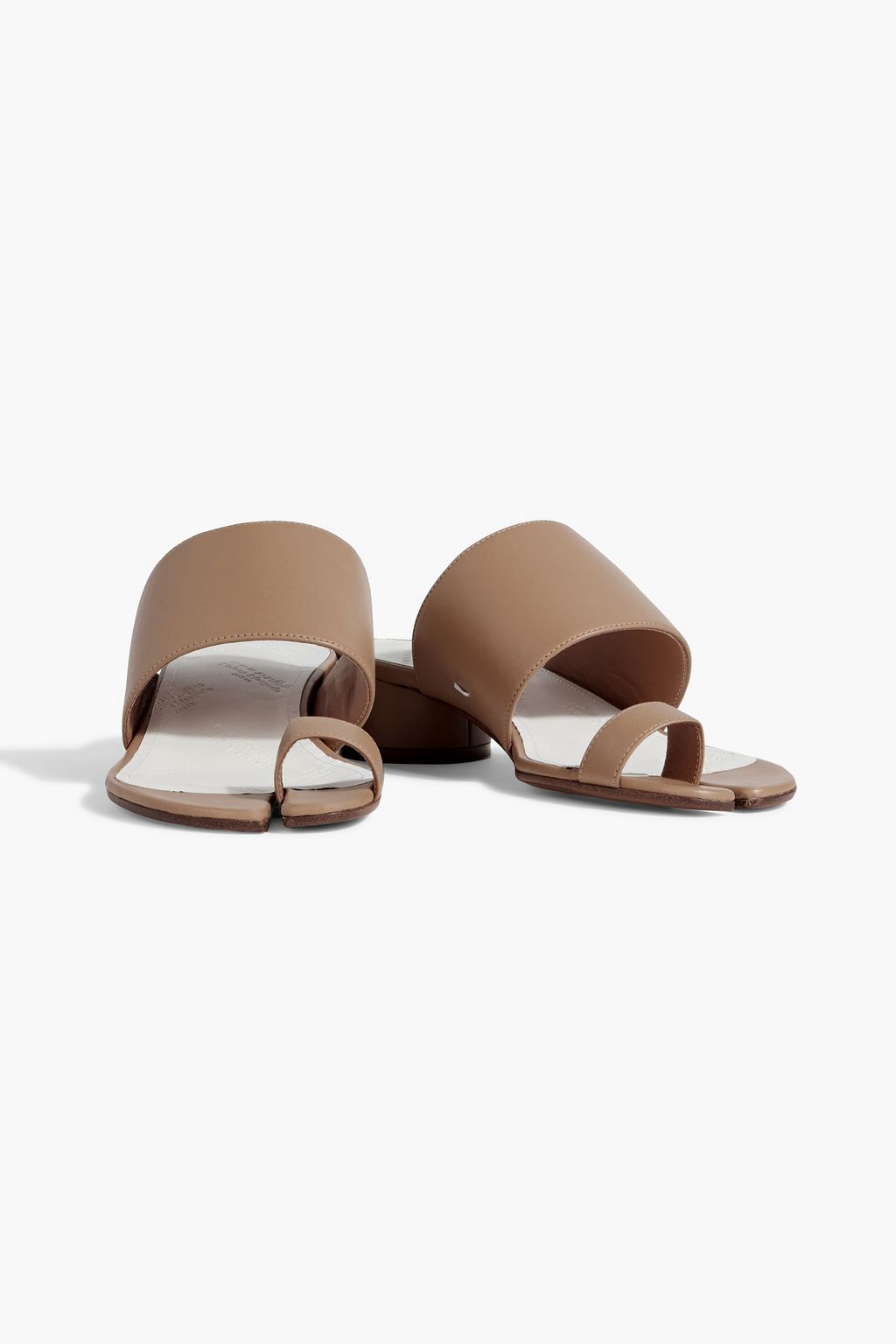 MAISON MARGIELA Tabi split-toe leather mules