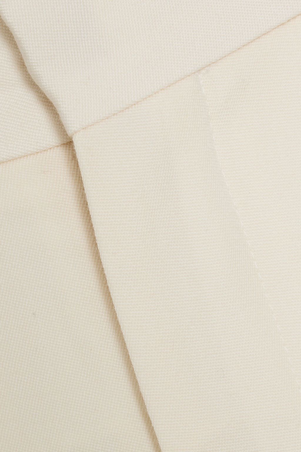 BALMAIN Grain de poudre wool wide-leg pants