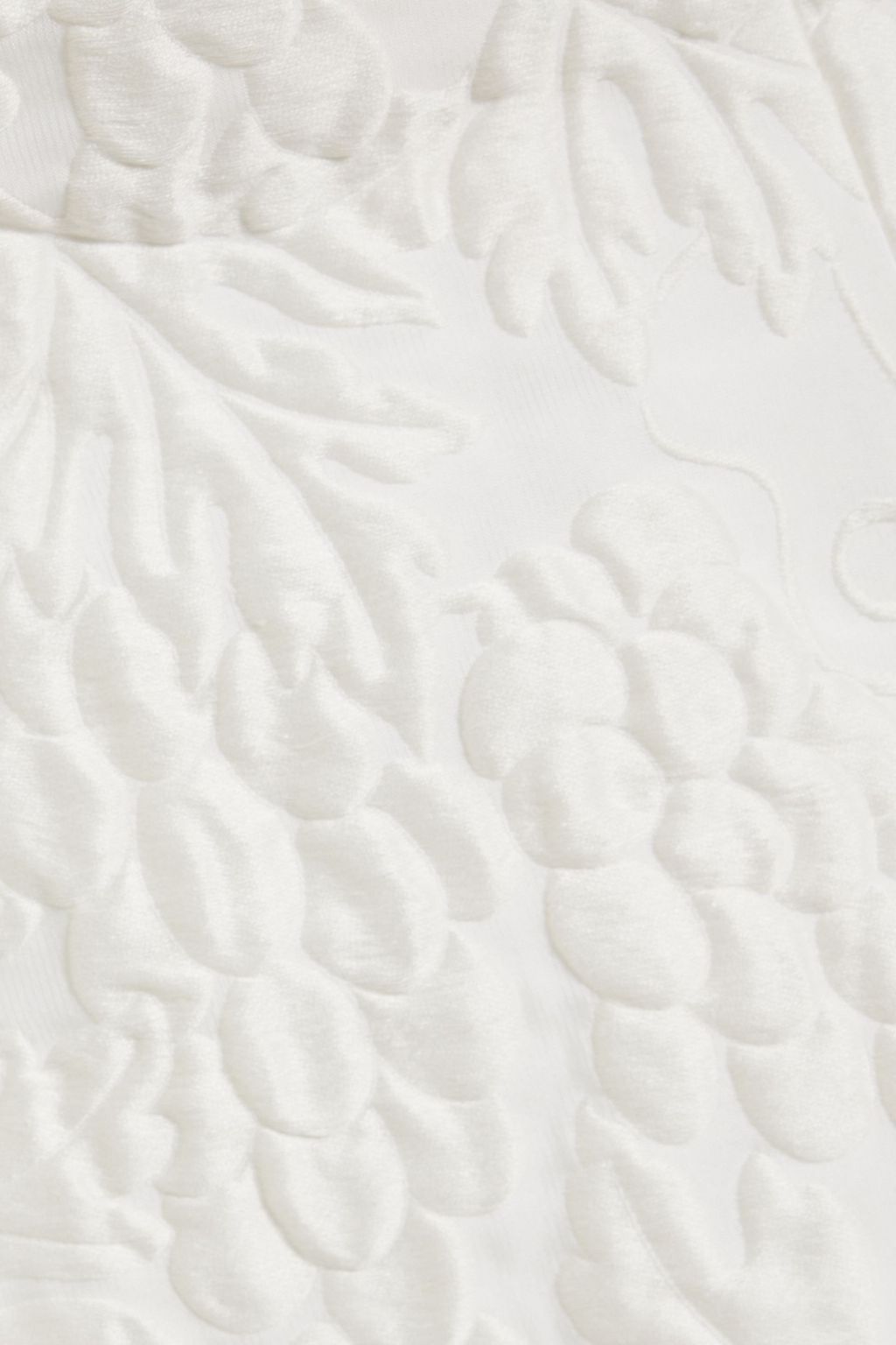 OSCAR DE LA RENTA Strapless cloqué dress