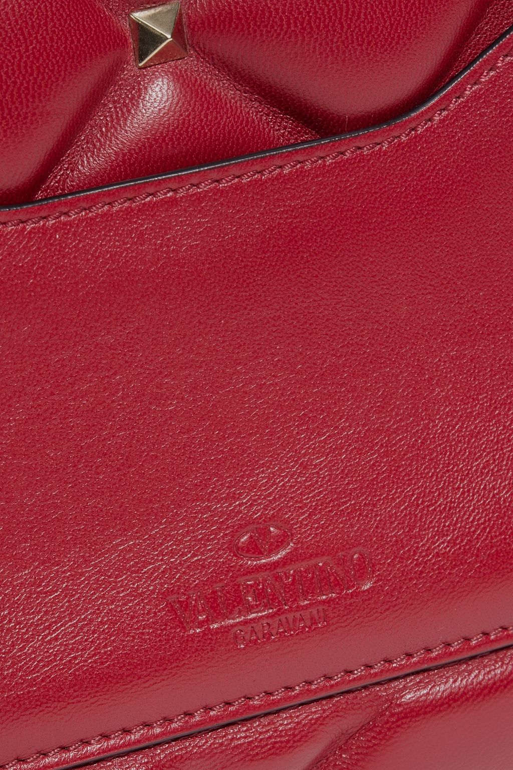 VALENTINO GARAVANI Candystud quilted leather tote