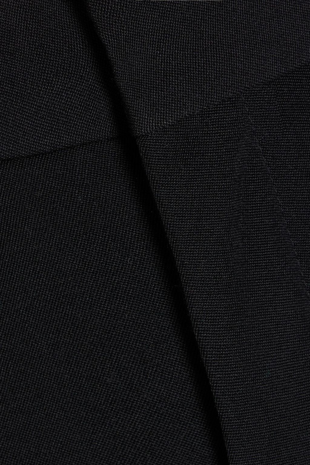BALMAIN Grain de poudre wool wide-leg pants