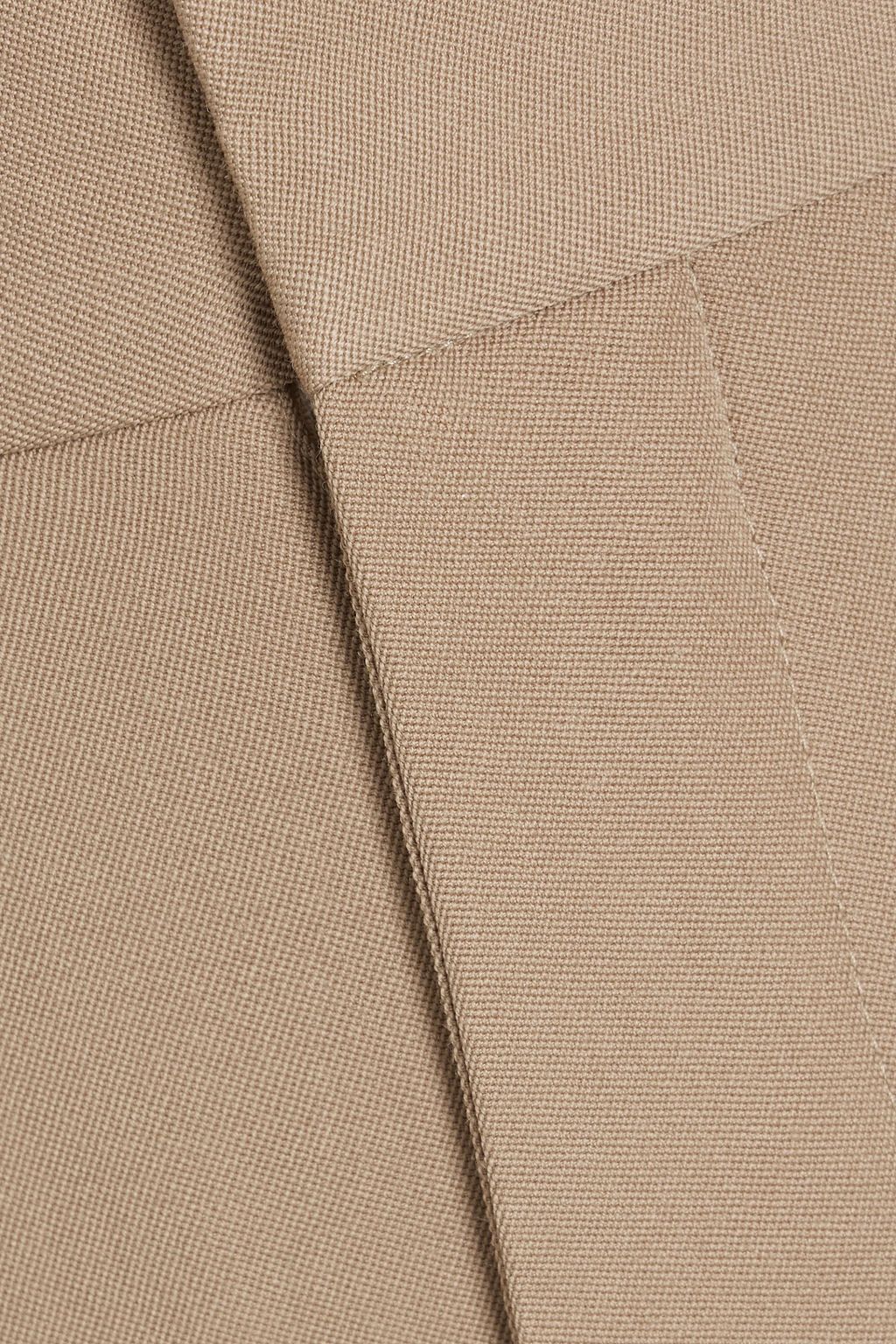 BALMAIN Wool-twill wide-leg pants