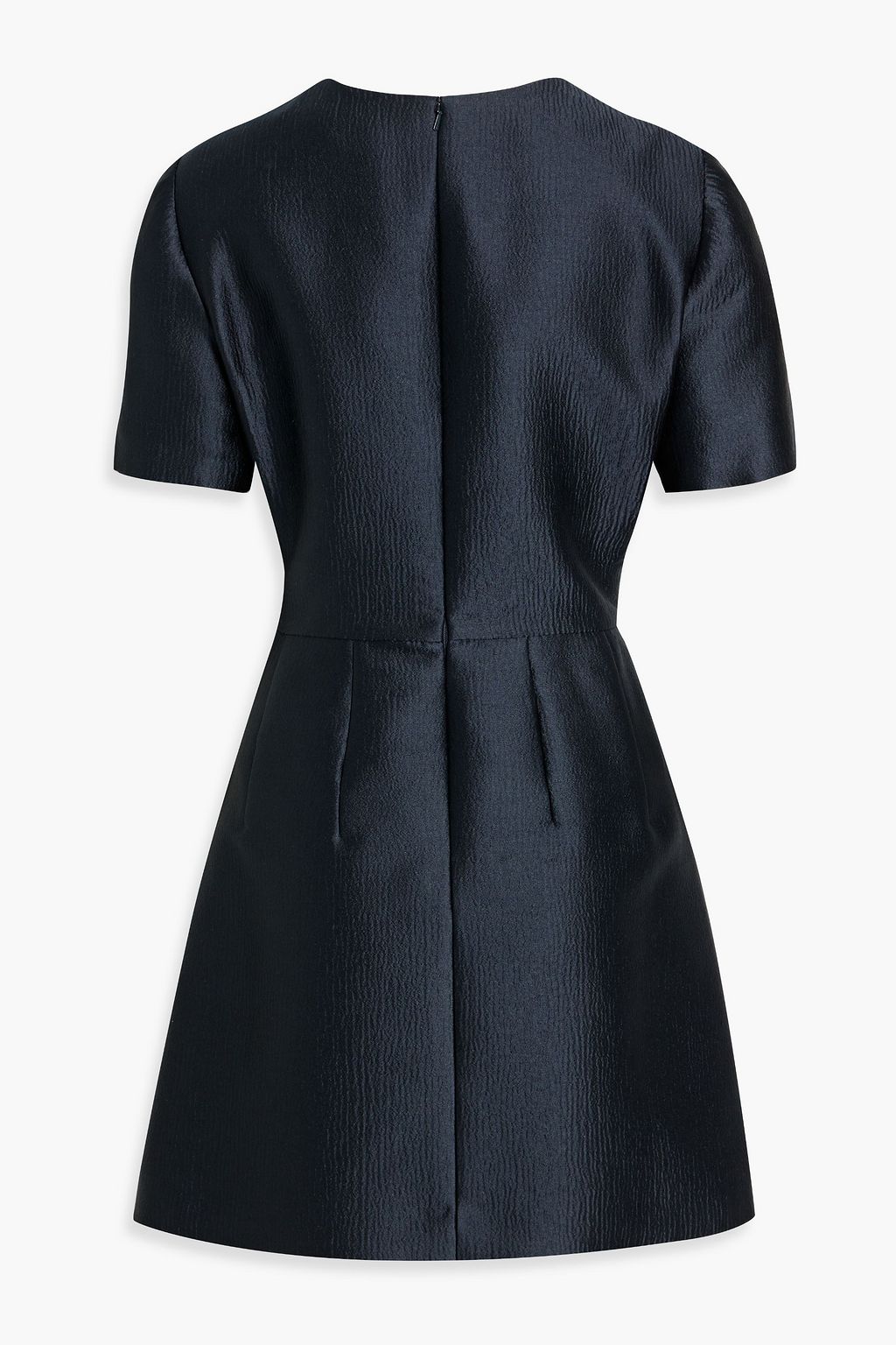 OSCAR DE LA RENTA Embroidered fil coupé organza mini dress
