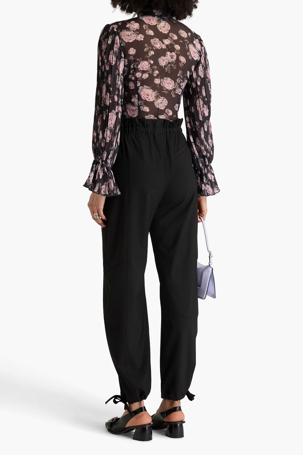 GANNI Karottenhose aus Webstoff
