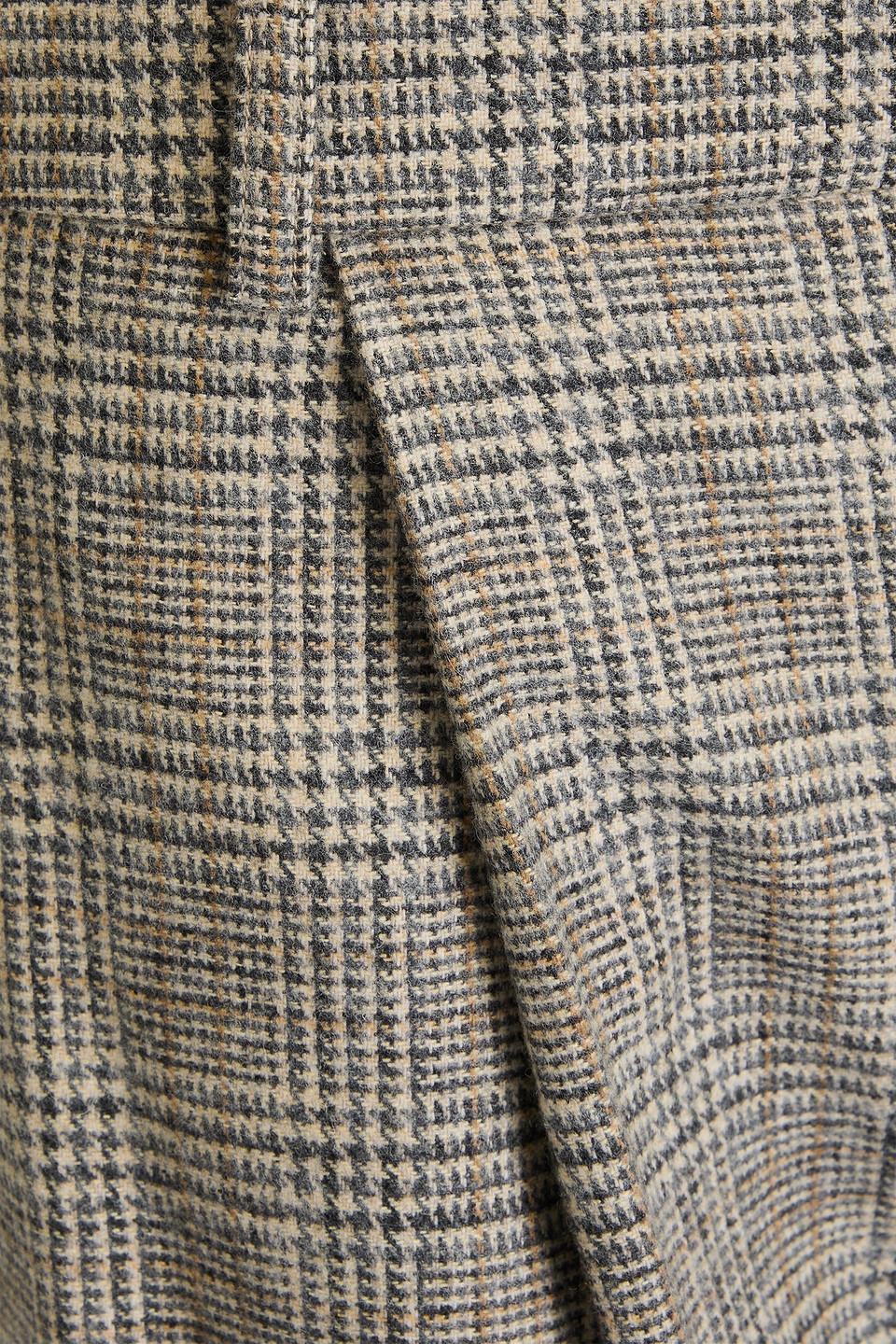 Vince Shorts Aus Flanell Aus Einer Wollmischung Mit Glencheck-muster In Multi