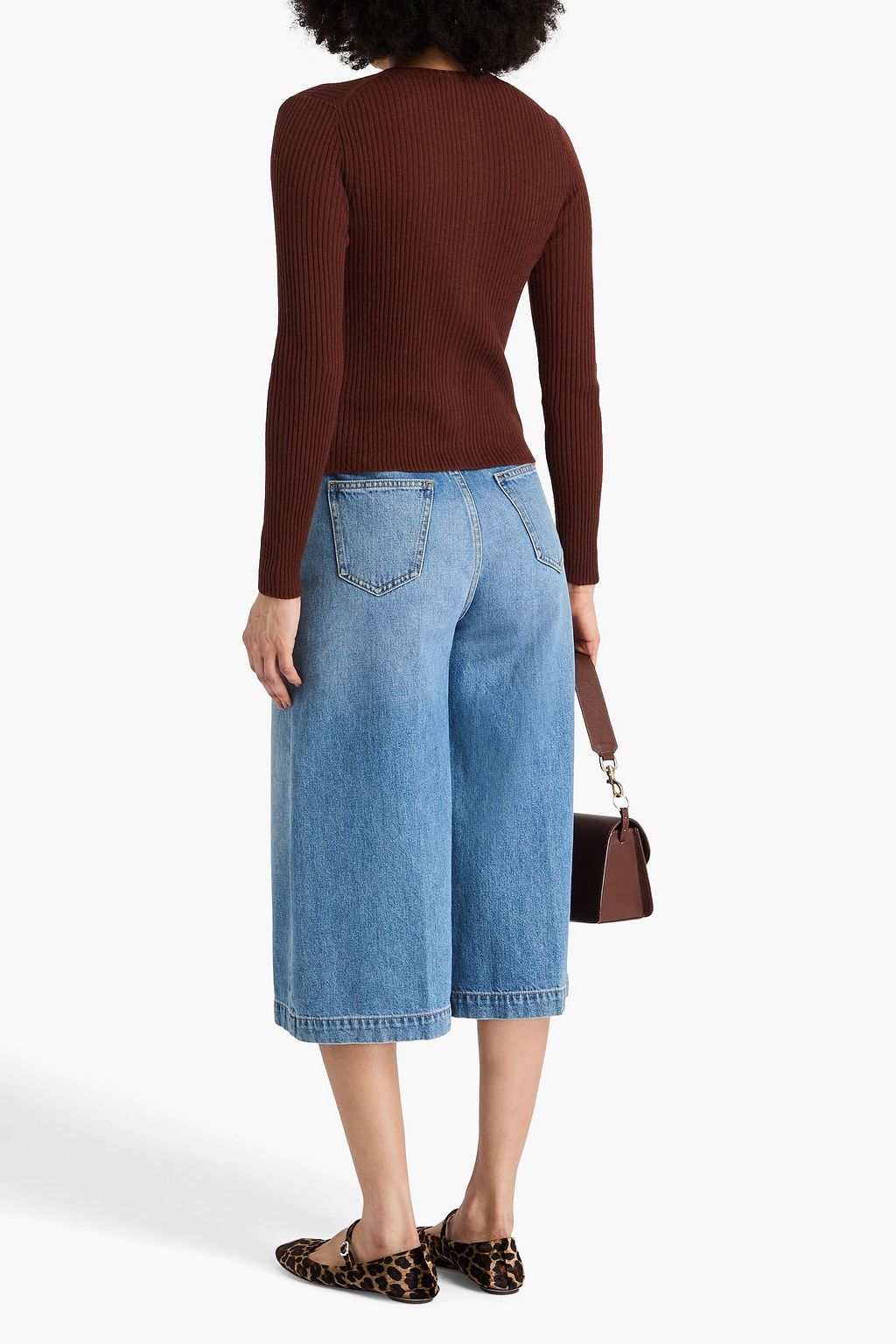 VINCE. Ribbed cashmere and silk-blend cardigan