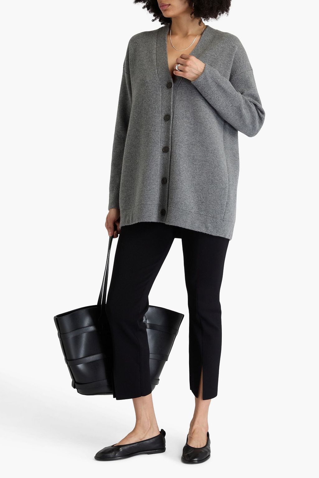 VINCE. Wool-blend cardigan