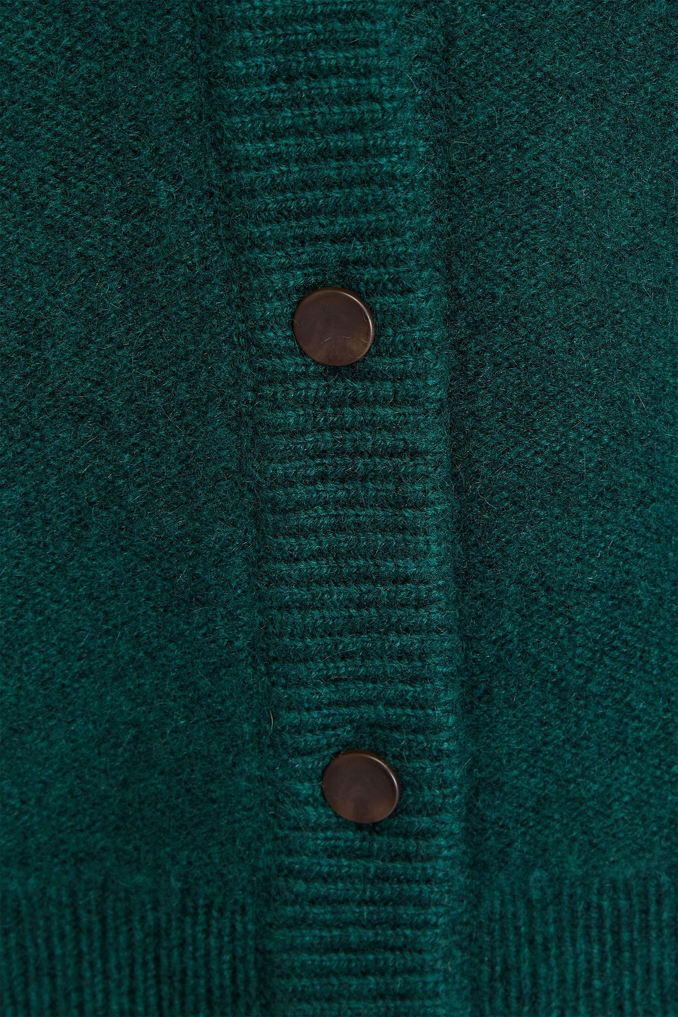 Vince Cashmere Boiled Knit Cardigan In Green