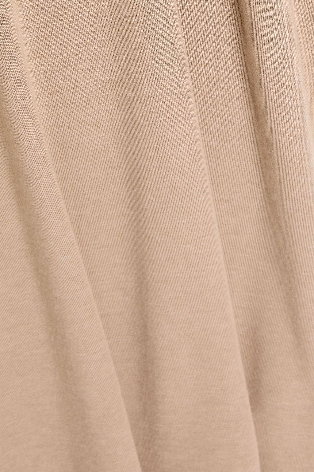 VINCE. Modal-blend jersey turtleneck top