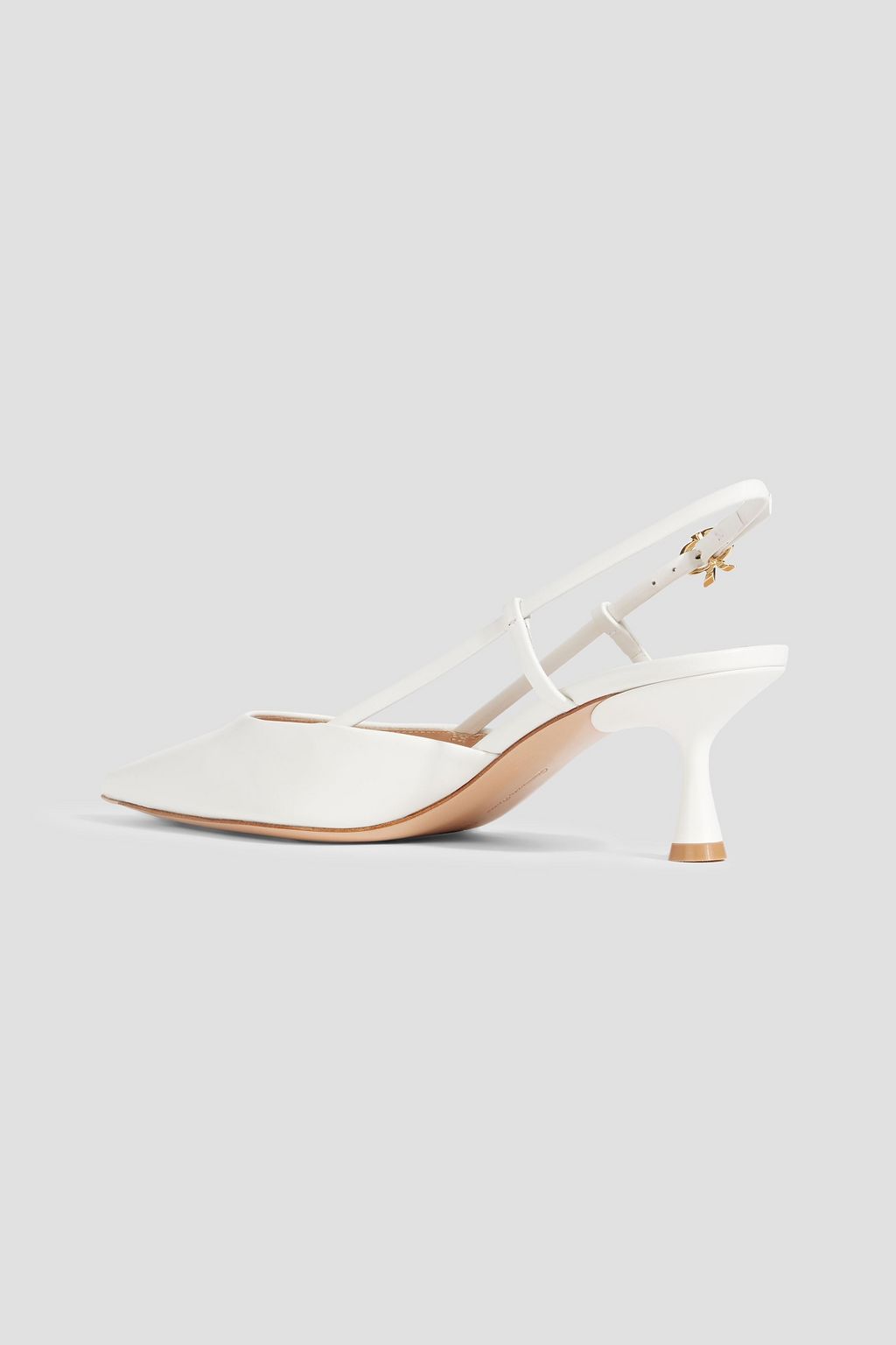 GIANVITO ROSSI Ascent 55 leather slingback pumps