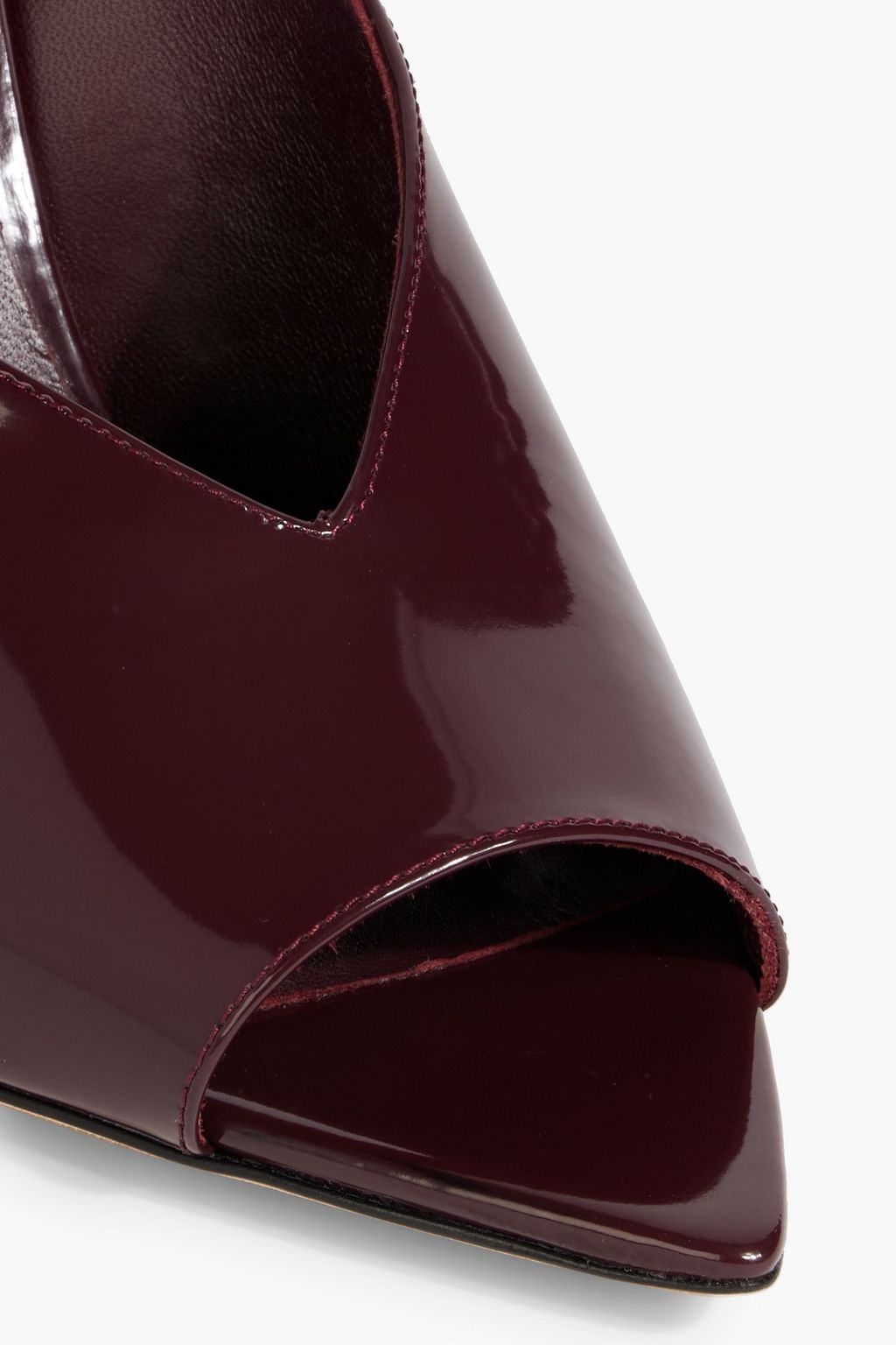 JIMMY CHOO Mary Anne patent-leather mules