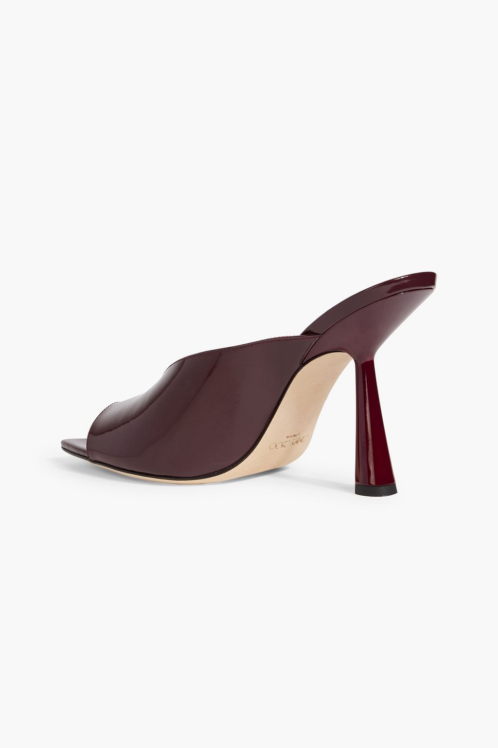 JIMMY CHOO Mary Anne patent-leather mules